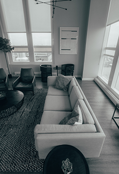 Los Angeles Modern Motorized Roller Shades