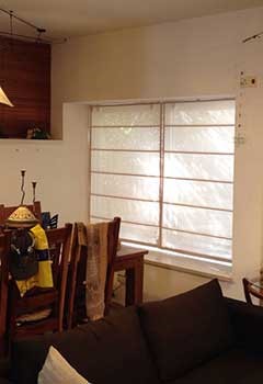 Roman Shades For La Palma Home