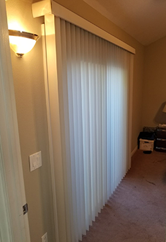 New Vertical Blinds In Benedict Canyon
