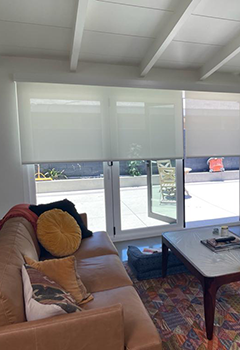 Motorized Shades for Glass Doors in Los Angeles